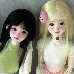 bjd娃娃bjd四分bjd正版娃娃4分女娃黛儿bjd素体bjd人偶sd娃娃礼物