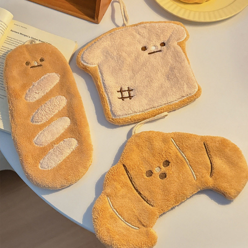 卡通可爱高颜值厨房毛巾搽手抹布手帕卫生间吸水不掉毛挂式擦手巾,家庭/个人清洁工具,厨房擦手巾,淘宝优惠券,粉丝福利购,淘宝优惠卷