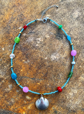 {鱼耳Museum}钛钢御幸米珠串珠