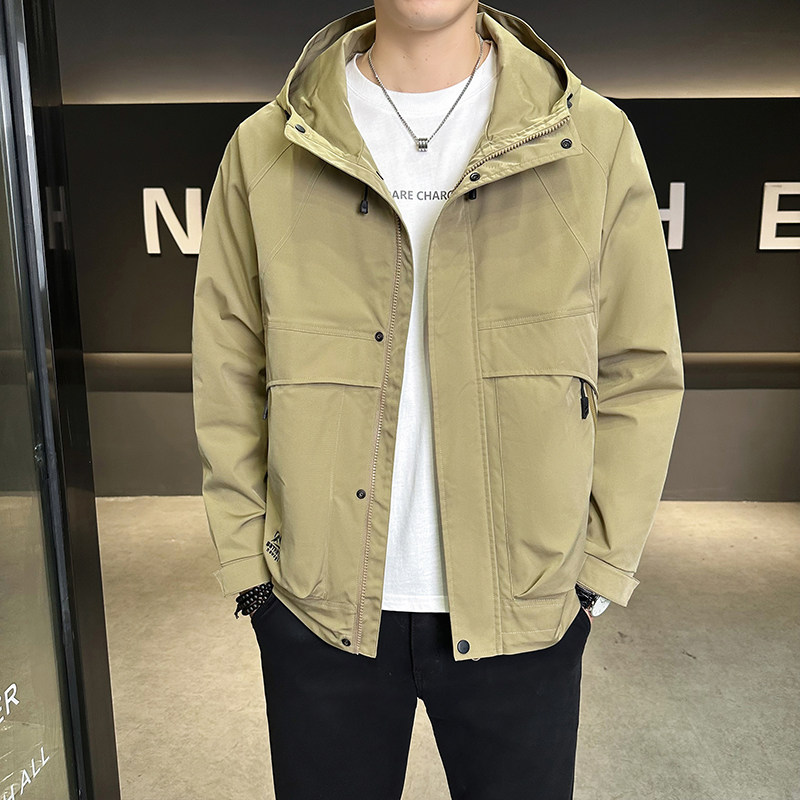 店主风2025年春季新款潮牌工装帅气外套男夹克JK9202-P90控129,男装夹克,电商D240-242