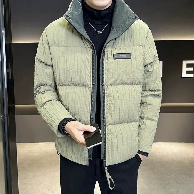 店主风90白鸭绒2025年设计感外套加厚羽绒服男L6622-P330,男装羽绒服,电商D240-242