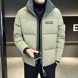 店主风90白鸭绒2025年设计感外套加厚羽绒服男L6622-P330，男装羽绒服，电商D240-242