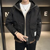 聚酯纤维2023秋装新款潮牌工装外套男夹克JK9170-P135，男装夹克，电商D240-242