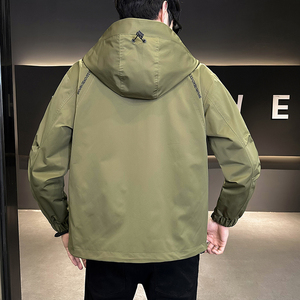 聚酯纤维 2023新款冲锋衣机能工装高级感衣服夹克JK9166-P115图片