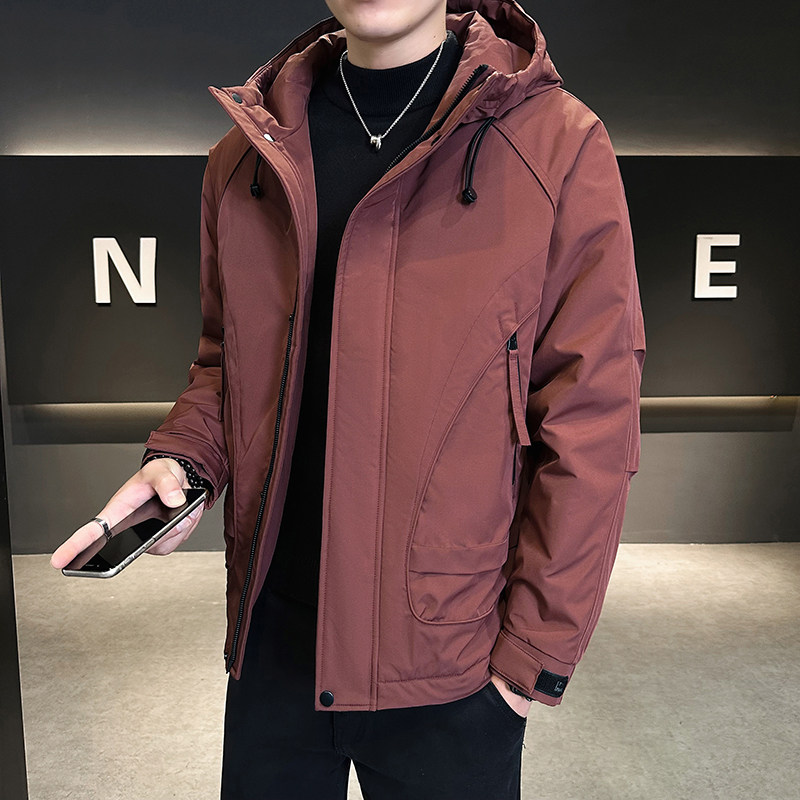 店主风2025年男士秋冬二棉加棉加厚夹克休闲棉服M1120-P120,男装夹克,电商D240-242