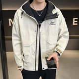 聚酯纤维2023新款冲锋衣机能工装高级感衣服夹克JK9171-P125，男装夹克，电商D240-242