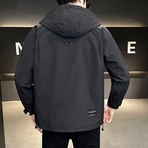 聚酯纤维 2023新款潮牌机能工装高级感衣服夹克JK9163-P120图片