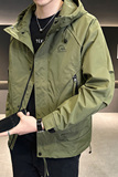店主风2025年春季新款潮牌工装冲锋衣帅气外套男夹克JK9190-P90，男装夹克，电商D240-242