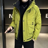 店主风2025年连帽重工机能潮流羽绒服男YR6032-P235控298，男装羽绒服，电商D240-242