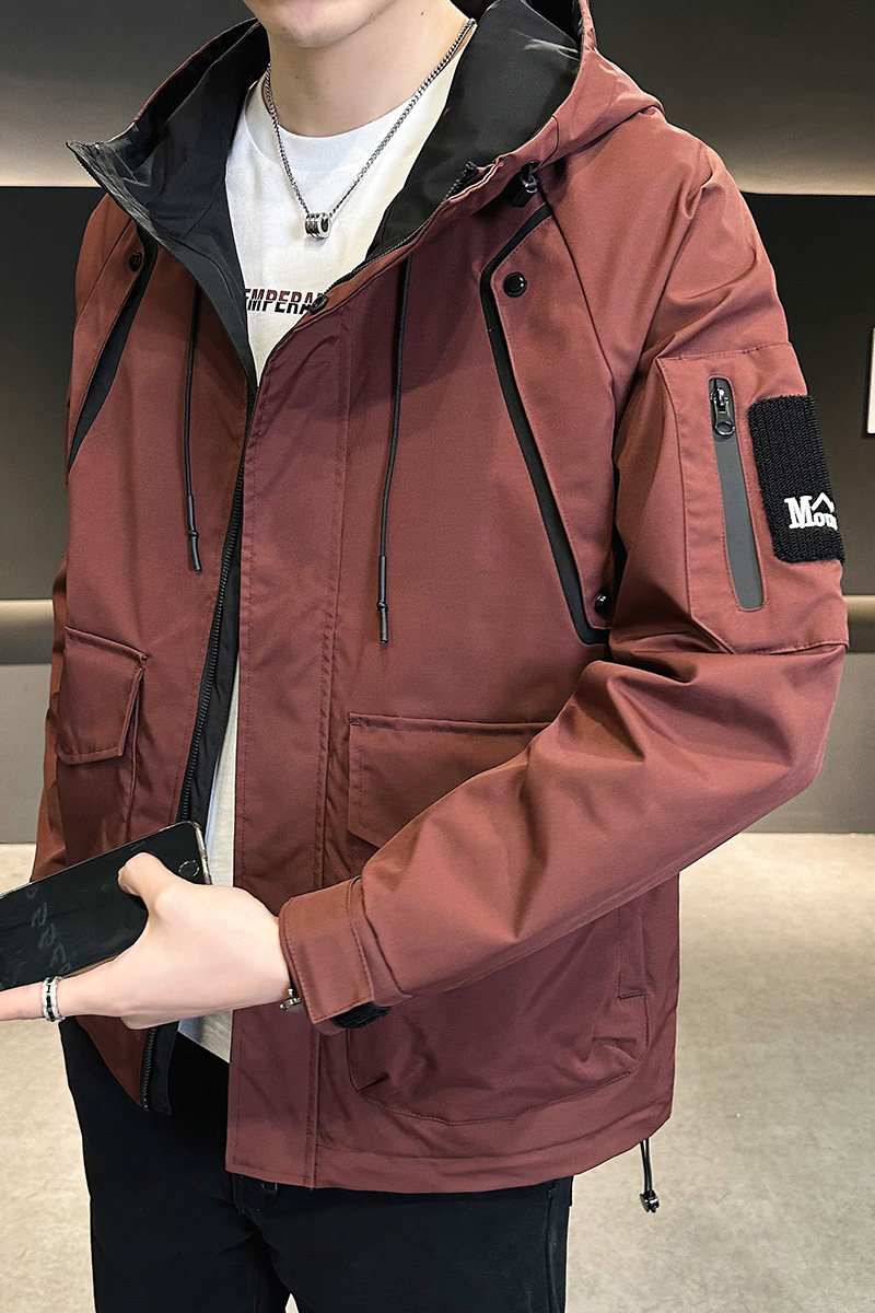 店主风2025年秋季新款潮牌工装冲锋衣帅气外套男夹克JK9189-P95,男装夹克,电商D240-242