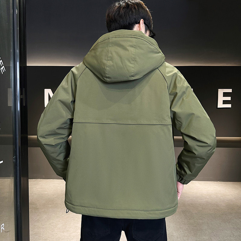 店主风2025秋冬大男士二棉加棉加厚夹克休闲棉服M1120-P120,男装夹克,电商D240-242