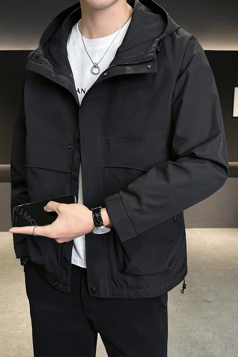 店主风2025年春季新款潮牌工装帅气外套男夹克JK9202-P90控129,男装夹克,电商D240-242
