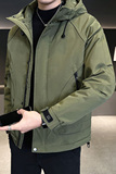 店主风2025秋冬大男士二棉加棉加厚夹克休闲棉服M1120-P120，男装夹克，电商D240-242