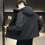 店主风2025年春季新款潮牌工装冲锋衣帅气外套男夹克JK9190-P90，男装夹克，电商D240-242