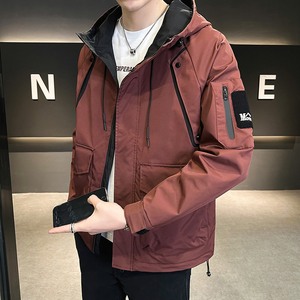 店主风  2025年春季新款潮牌工装冲锋衣帅气外套男夹克JK9189-P95图片