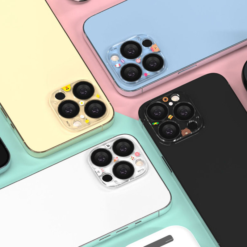 line friends布朗熊摄像头防刮镜头保护贴适用iphone15MINIPROMAX苹果i14 i13 i12卡通情侣怎么样,好用不?