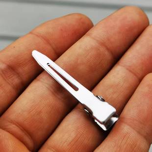 小号尖嘴不锈钢夹子 定型神器无痕发夹多功能长嘴夹子 定制