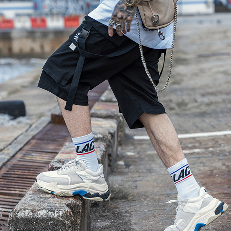 夏季个性迷彩工装短裤男国潮嘻哈裤潮牌ins运动五分裤hiphop裤子在类目 男装, 休闲裤中 - 来自Buy2taobao.com提供专业的淘宝代购服务