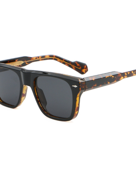 2024新款丙酸插针太阳镜质感时尚大牌高级感时尚女潮流男方框墨镜