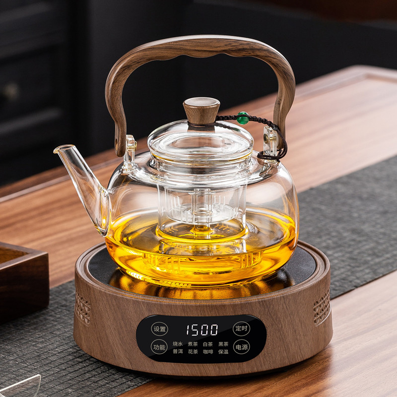 玻璃煮茶壶加厚大容量烧水泡茶壶煮茶器电陶炉2026新款养生壶套装,餐饮具,茶壶,淘宝优惠券,粉丝福利购,淘宝优惠卷