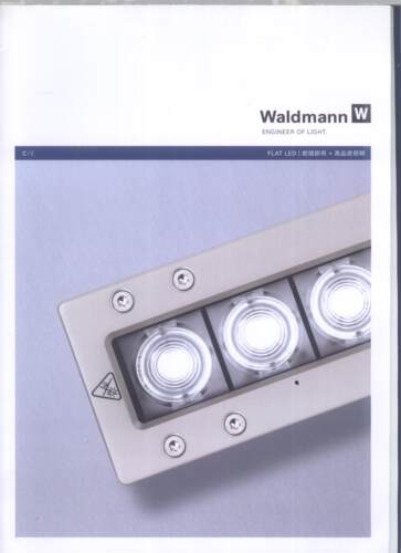 德国Waldmann 沃达迈 工业照明灯 表面安装式 嵌入式
