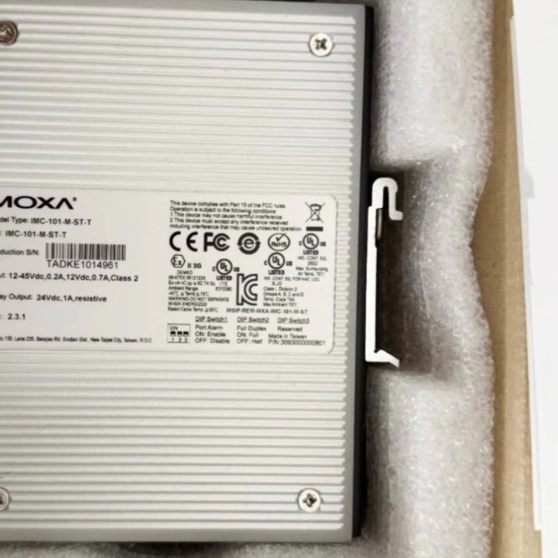 【议价】MOXA IMC-101-M-ST-T 多模 光电转换器