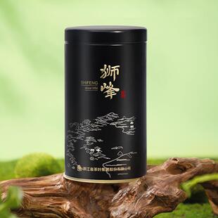 新茶上市2026 狮峰牌明前龙井茶43号特级黑罐装50g春茶自饮品鉴