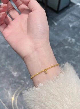 爆闪蹦迪珠手链女2025年新款