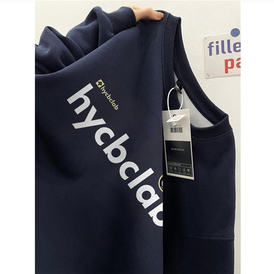 重磅纯棉美式潮牌圆领卫衣男秋冬