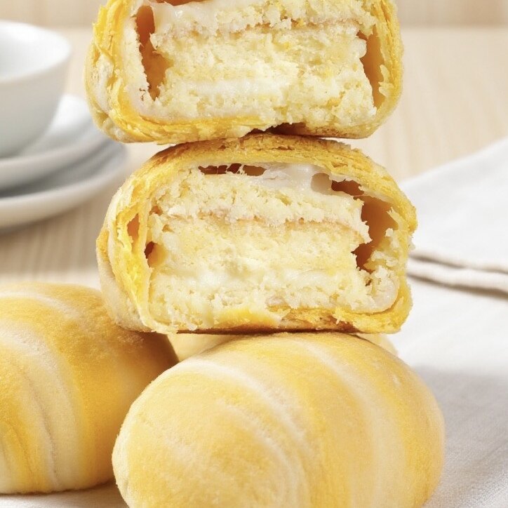 维斯商纯手工椰蓉蛋黄酥黄金酥牛奶酱中秋月饼麻薯少油淡糖烘焙