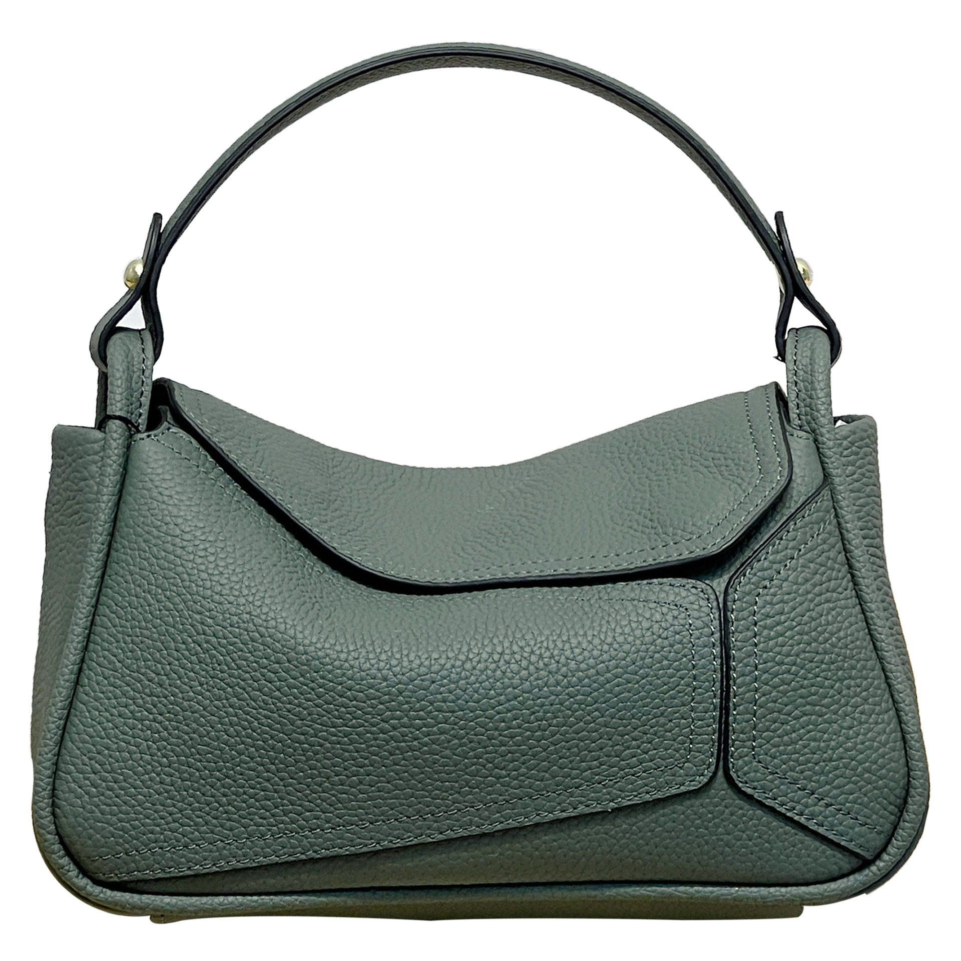 日本ぜいた真皮女包高级感轻奢包时尚小众通勤枕头包包包斜挎包女