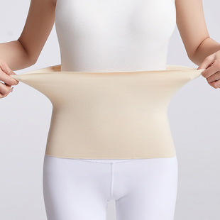 日本ぜいた护腰带保暖春秋冬透气男女薄款 弹力护肚子 针织腰围修身