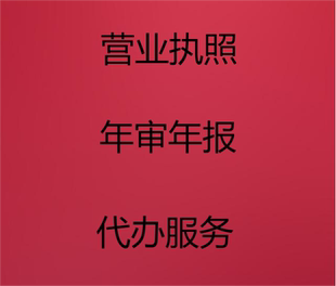 全国个体营业执照企业年报年审年检申报公司执照年报年审年检服务