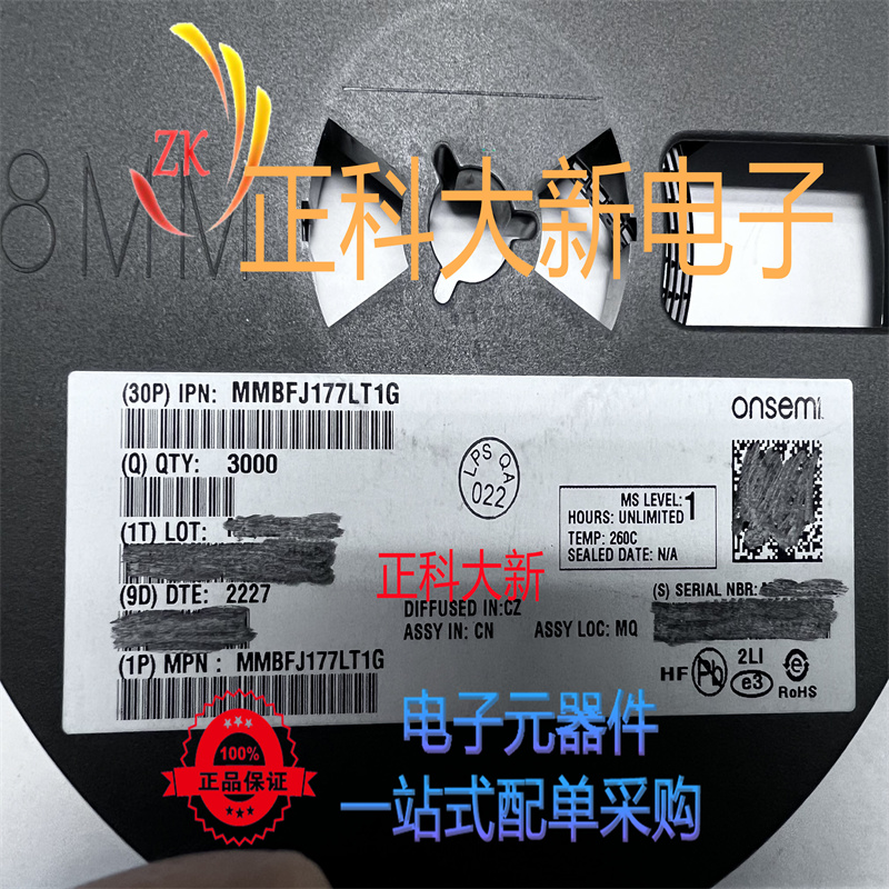 MMBFJ177 MMBFJ177LT1G 丝印6Y  SOT-23全新原装 可直拍