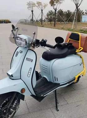 RA摩托车改装GP200透明精品挡风玻璃（方灯）RoyalAlloy