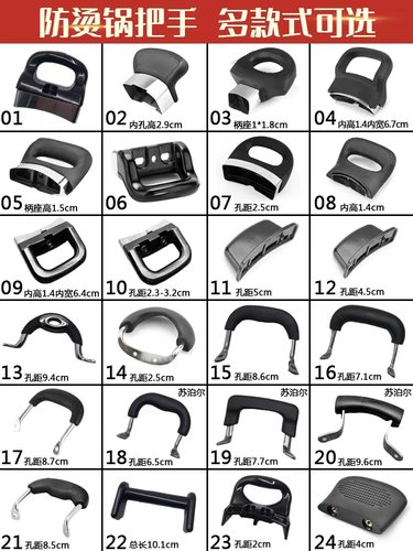 通用防烫锅把手奶锅汤锅蒸锅耳朵