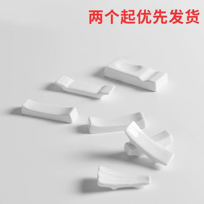 创意两用中式陶瓷筷架筷托