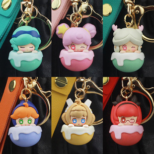 正版王者荣耀手办游戏周边安琪拉瑶小乔庄周钥匙扣挂件可爱送礼物