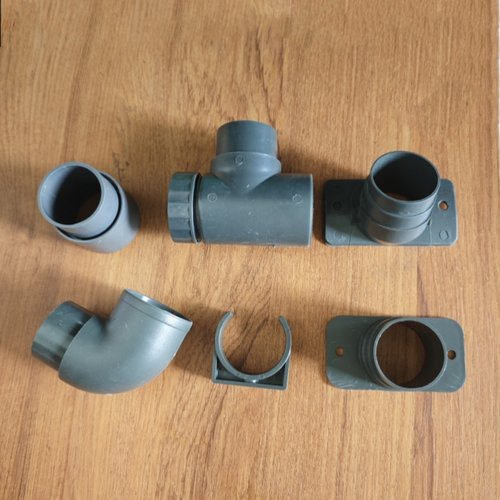 灰色40弯头下水接直通管卡