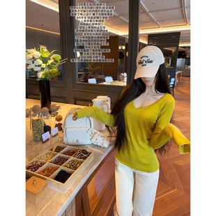 秋冬b入羊毛内搭打底衫 JAMAIS 松弛卷边 轻柔主场 舒适温暖