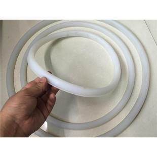 椭圆形密封圈食品级硅胶方形人孔密封垫圈 卫生级硅胶圈 罐口密封