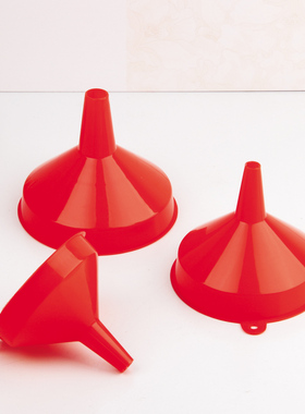 多用途新款吊酒提子塑料家用厨房酱油酒油壶漏斗红色液体分装工具