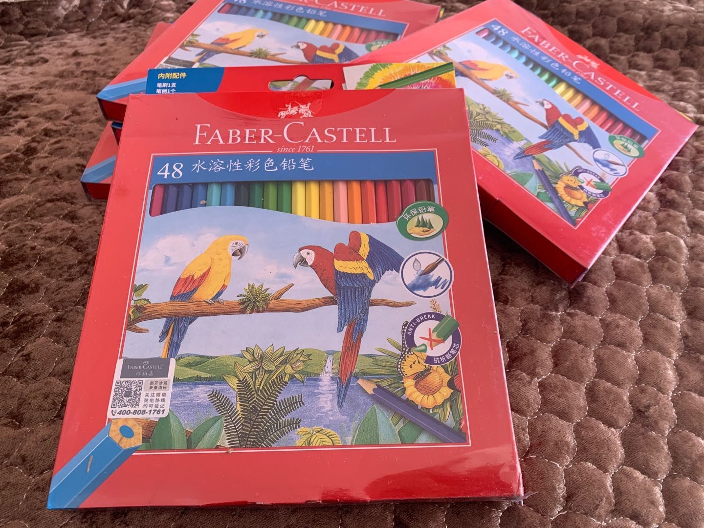 德国辉柏嘉243648水溶彩铅手绘