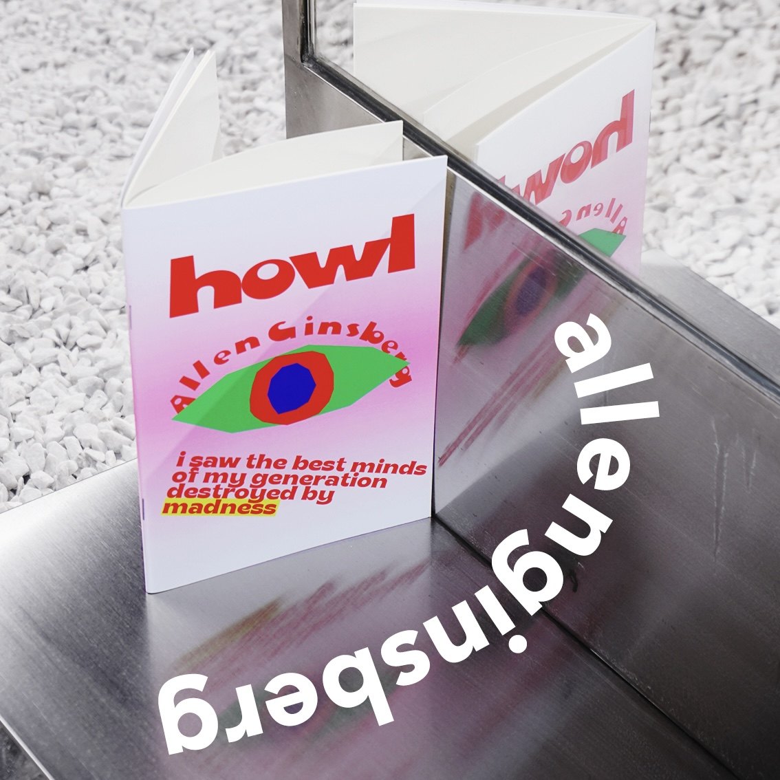 金斯堡嚎叫 美国文学 原创设计复古笔记本手账本a5