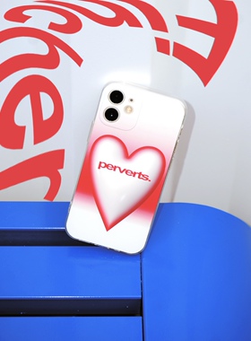 大卫芬奇 人人都是变态 红色桃心原创设计艺术手机壳 适用于苹果安卓