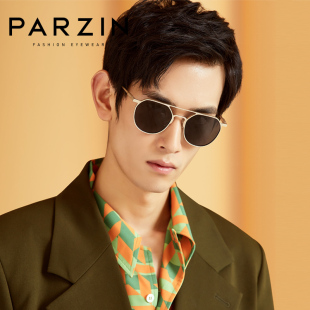 帕森偏光太阳眼镜 8168 男女轻盈铝镁大框炫彩膜墨镜潮开车驾驶镜