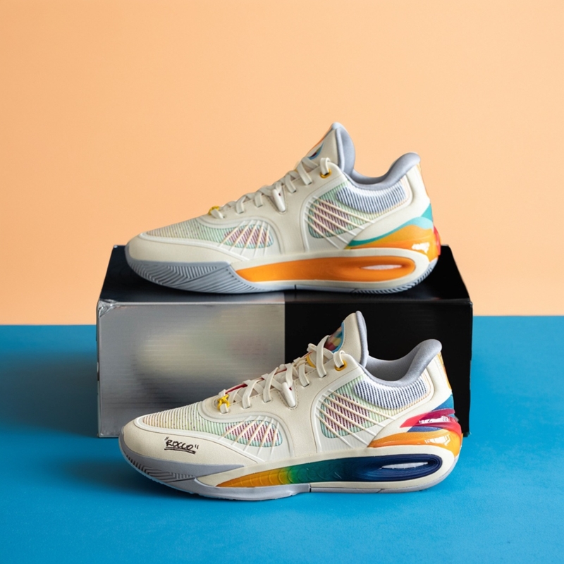 安踏KT10氮科技专业篮球鞋抗扭支撑耐磨防滑实战低帮篮球鞋男