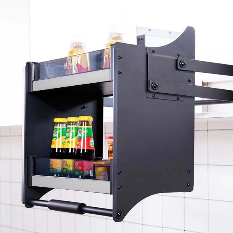 厨房橱柜多功能加厚升降机拉篮