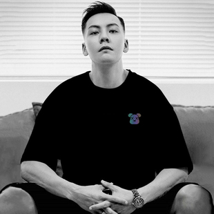 专柜商场撤回国际大牌小恶魔印花时尚百搭短袖时髦上衣潮牌男t恤