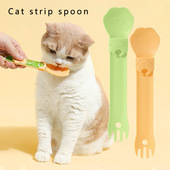 猫咪猫条勺喂食器挤压器罐头勺子挤猫条宠物零食猫粮勺子用品